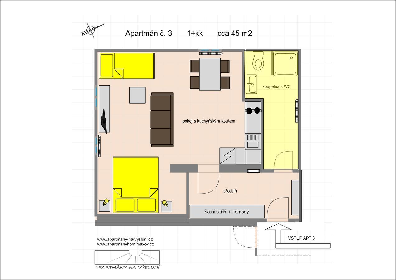 Apartmány Na Výsluní Horní Maxov Exterior foto