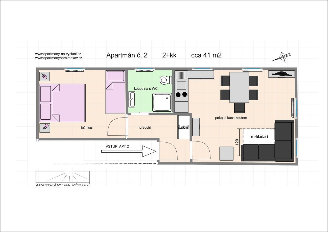 Apartmány Na Výsluní Horní Maxov Exterior foto